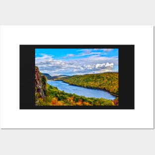 “Autumn at Lake of the Clouds” Posters and Art